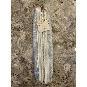 NEW Erin Condren Clear Glitter  Pencil Pouch